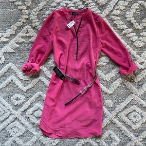 The Limited NWT Women Pink Button Up Dress Size S